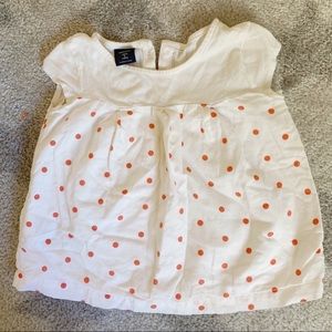 2T Baby Gap Kids Girl Polka Dot Shirt